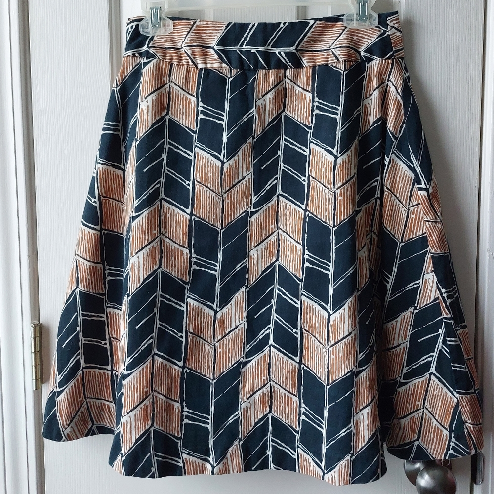 Merona - Gorgeous Black & Brown Mini Skirt - Picture 2 of 5